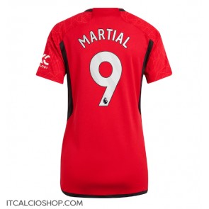 Manchester United Anthony Martial #9 Prima Maglia Femmina 2023-24 Manica Corta